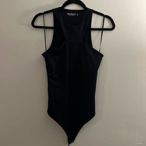 Black womens bodysuit abercrombie